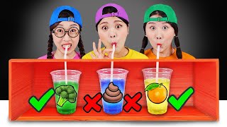 Mystery Drink Challenge DONA Mukbang [upl. by Anelet]