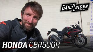 2020 Honda CBR500R Review  Daily Rider [upl. by Gerius375]