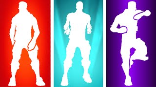 Top 10 RAREST Emotes Fortnite [upl. by Arob678]