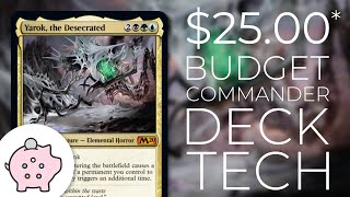 Yarok the Desecrated  EDH Budget Deck Tech 25  Lands  Magic the Gathering  Commander [upl. by Elana]