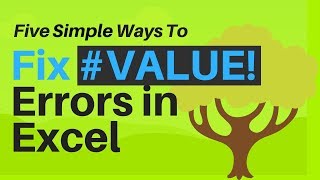 Five Ways To Fix VALUE Errors in Microsoft Excel [upl. by Sumner]