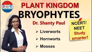 Bryophytes Plant kingdom [upl. by Duffy]