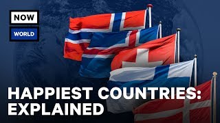 Happiest Countries In The World Explained  NowThis World [upl. by Kasey372]