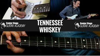 Tennessee Whiskey Guitar Lesson  Chris Stapelton [upl. by Kcirredal936]