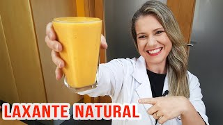 PODEROSO LAXANTE NATURAL para BARRIGA INCHADA e INTESTINO PRESO [upl. by Allecram]