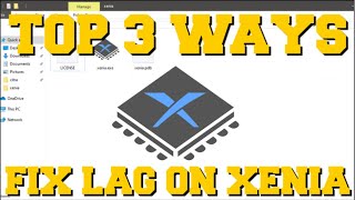 TOP 3 WAYS TO FIX LAG ON XENIA EMULATOR GUIDE [upl. by Brunell]