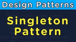 Singleton Pattern  Design Patterns [upl. by Yellac]