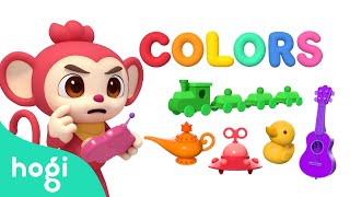 Learn Colors with Poki  Pinkfong amp Hogi  Colors for Kids  Learn with Hogi [upl. by Morrison]