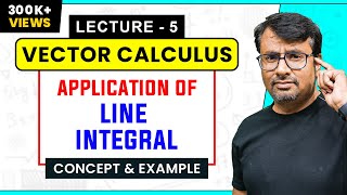 Vector Calculus Application of Line Integral Scalar Potential  Work Done By Force [upl. by Airegin]