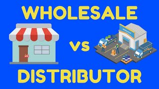 Wholesaler Vs Distributor Difference Explained [upl. by Anidam62]