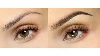 ✦ MAKIJAŻ BRWI  AKTUALIZACJA  Updated Eyebrow Routine 2014 ✦ [upl. by Anglim]