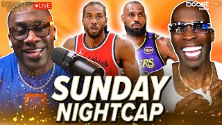 Unc amp Ocho react to LeBron amp Lakers beating the Clippers  did Roach get robbed vs Tank  Nightcap [upl. by Nahseez540]