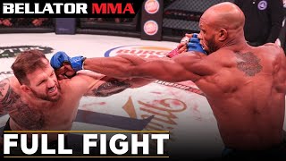 Full Fight  Ryan Bader vs Linton Vassell  Bellator 186 [upl. by Neelyt]