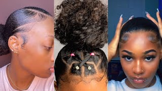 🤎QUICK LOVELY AND TRENDY HAIRSTYLES TO TRY OUT🤎 [upl. by Biondo308]