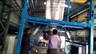 Jumbo Bag Unloading System  Bulk Bag Unloader  Indpro Engineering Systems [upl. by Goss517]