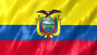 Bandera de Ecuador  Flag of Ecuador [upl. by Merth513]