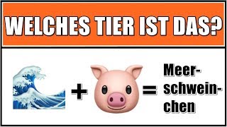 Schaffst du es diese Tiere zu erraten Das große Tier Quiz [upl. by Isobel]