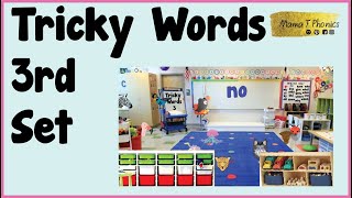 Tricky Words Set 3  Jolly Phonics green level  High Frequency Words [upl. by Lorelei]