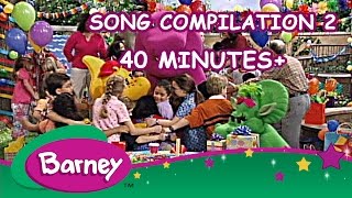 Barney  Song Compilation 2 40 Minutes [upl. by Macintosh275]