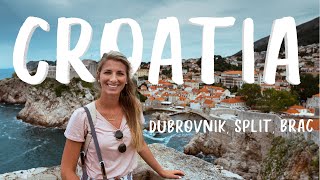 FIRST IMPRESSIONS OF CROATIA 🇭🇷 what to eat see amp do in Dubrovnik Split and Brac [upl. by Aratal]