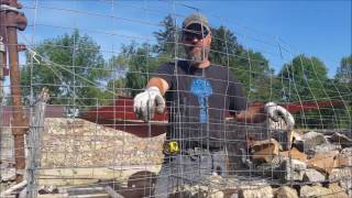 How to Build a Gabion Wall Part 2 [upl. by Marji]