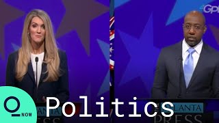 Georgia Senate Debate Kelly Loeffler Blasts Radical Liberal Raphael Warnock [upl. by Leoine]