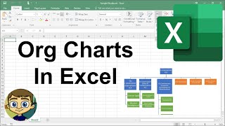 Creating Organization Charts in Excel [upl. by Drescher916]