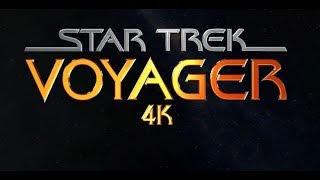 Star Trek Voyager  4k  HD Intro  NeonVisual [upl. by Nylhsa]