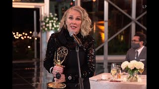 72nd Emmy Awards Catherine OHara Wins for Outstanding Lead Actress in a Comedy Series [upl. by Yunick]