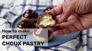 How to make Perfect Choux Pastry [upl. by Sucramaj]