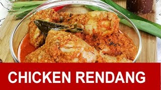 Chicken Rendang  How to cook in 4 easy steps [upl. by Alset]