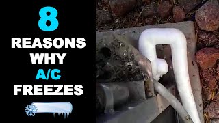 8 Reasons Why Your AC is Freezing Up [upl. by Airuam]