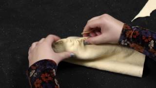 How to make a pucker toe moccasin [upl. by Oilcareh]