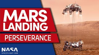 NASAs Perseverance rover successfully lands on Mars [upl. by Gayl]