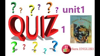 quiz1 unit 1 ticket 2 english 2bac امتحان 1 [upl. by Derrej737]