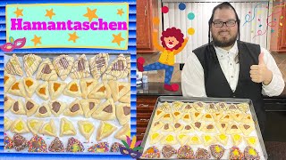 Simple amp Easy Hamantaschen Recipe [upl. by Llewxam460]