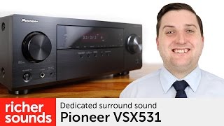 Pioneer VSX531  AV receiver  Richer Sounds [upl. by Aniala]