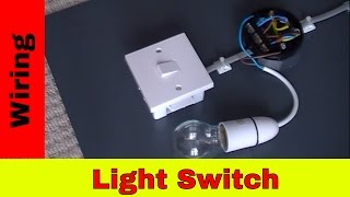 How to wire a light switch [upl. by Atnovart]