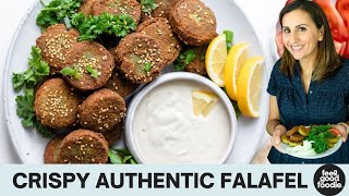 Authentic Lebanese FALAFEL  Fry amp Bake Methods [upl. by Itsur587]