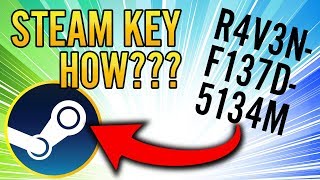 How to Redeem Code on Steam  Unlock a Game Key [upl. by Sarat]