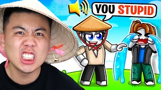 ROBLOX Asian Dad Voice Trolling Noobs Part 4 [upl. by Yelena]