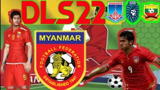 HOW TO DOWNLOAD DREAM LEAGUE SOCCER 2022 MYANMAR MOD WITH TEAM DATA [upl. by Onairot518]