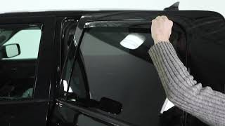 How to install Inchannel Window Deflectors  GOODYEAR Shatterproof [upl. by Mimajneb]