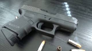 Glock 26 Gen 4 Review GREAT CONCEAL CARRY [upl. by Ajet]