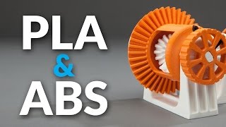 PLA vs ABS  Whats the Difference for 3D Printing [upl. by Atiuqrahc]