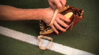 How To BreakIn A Baseball Or Softball Glove [upl. by Sutherland]