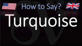 How to Pronounce Turquoise CORRECTLY [upl. by Stanly542]