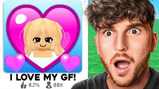 Surprising Girlfriend With Her OWN Roblox GAME [upl. by Elamor]