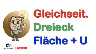 gleichseitiges Dreieck Flächeninhalt und Umfang [upl. by Timofei]