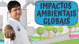 IMPACTOS AMBIENTAIS GLOBAIS [upl. by Aldus373]